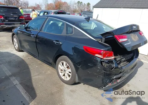 2016 Kia Optima Lx from USA, damaged, VIN 5XXGT4L39GG100447